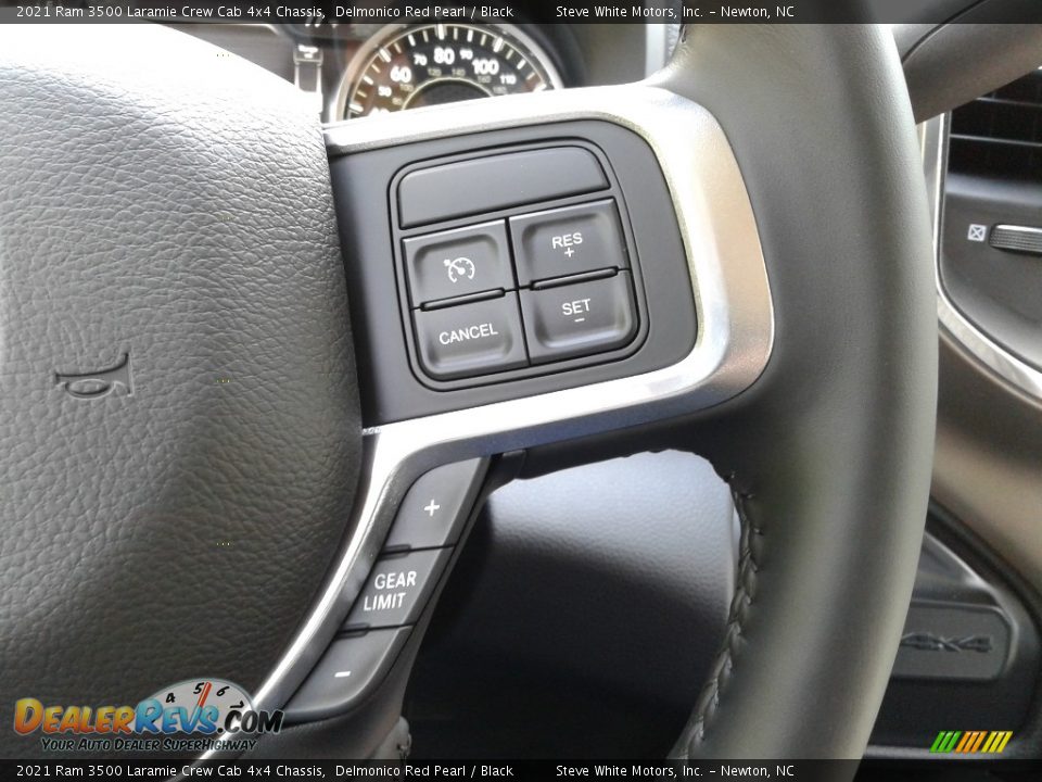 2021 Ram 3500 Laramie Crew Cab 4x4 Chassis Steering Wheel Photo #19