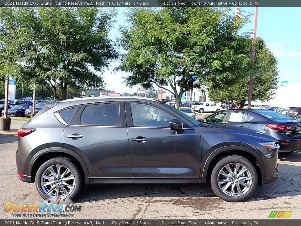 2021 Mazda CX-5 Grand Touring Reserve AWD Machine Gray Metallic / Black Photo #1