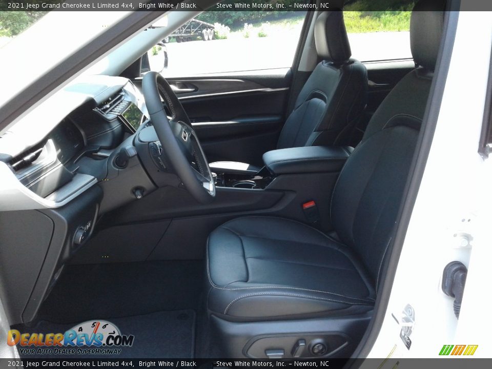 2021 Jeep Grand Cherokee L Limited 4x4 Bright White / Black Photo #10