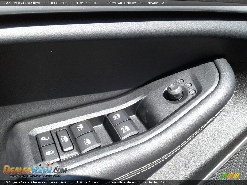 2021 Jeep Grand Cherokee L Limited 4x4 Bright White / Black Photo #11