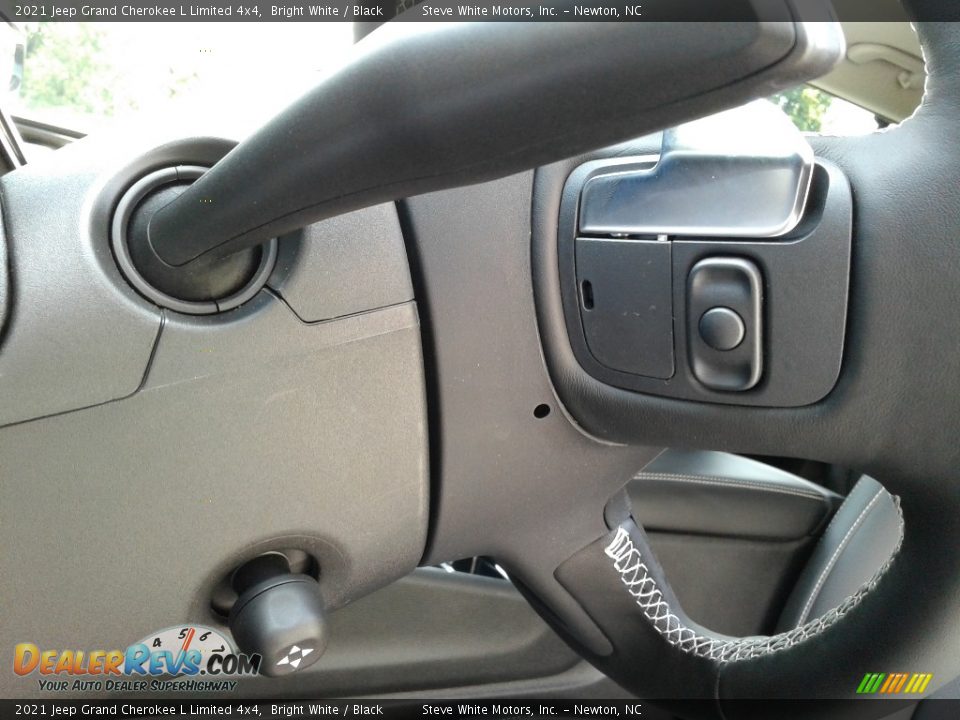 2021 Jeep Grand Cherokee L Limited 4x4 Bright White / Black Photo #12