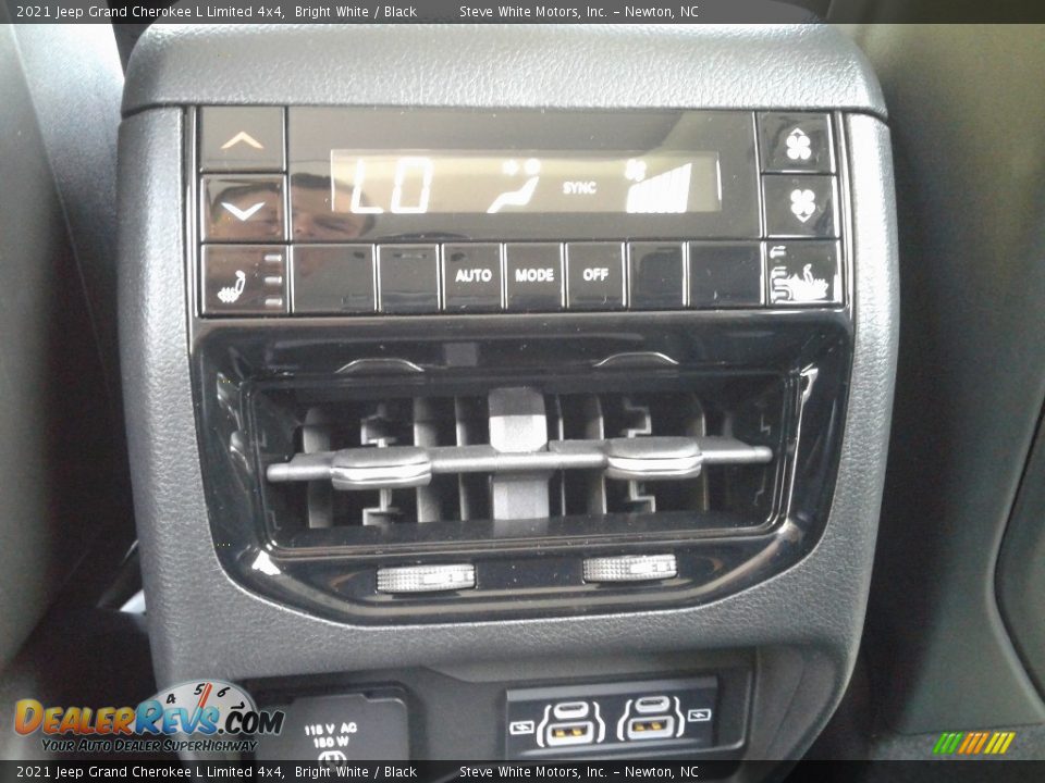 2021 Jeep Grand Cherokee L Limited 4x4 Bright White / Black Photo #14