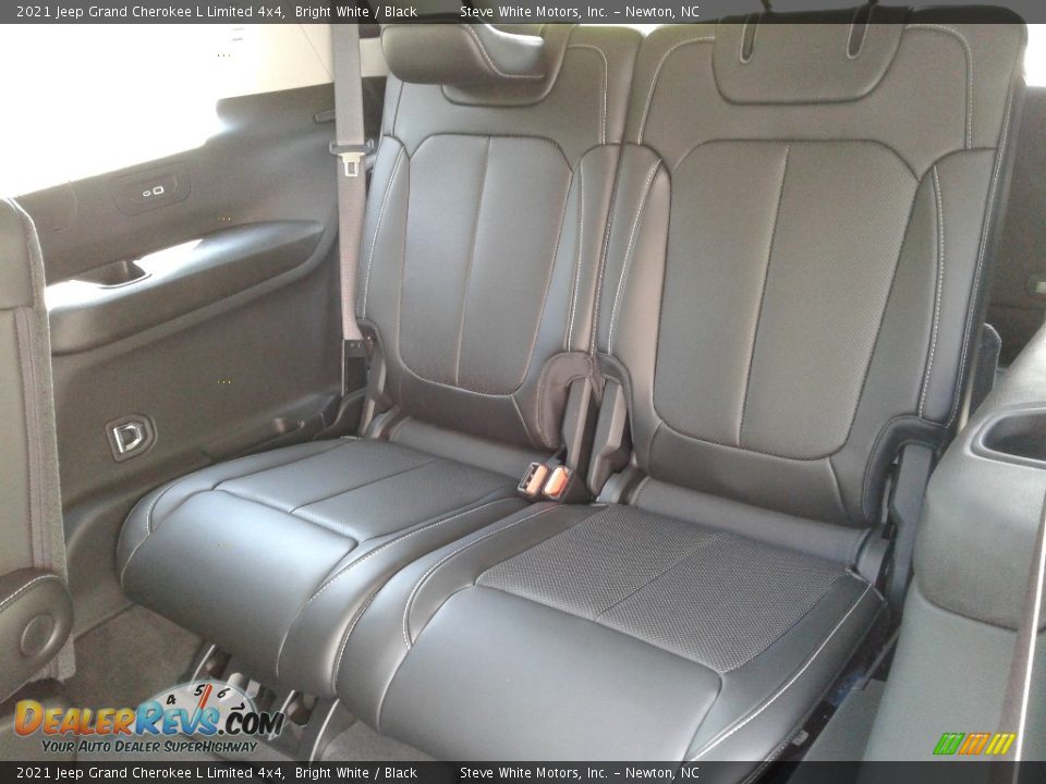 2021 Jeep Grand Cherokee L Limited 4x4 Bright White / Black Photo #15