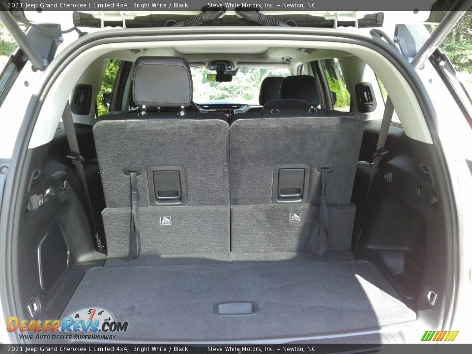 2021 Jeep Grand Cherokee L Limited 4x4 Bright White / Black Photo #16