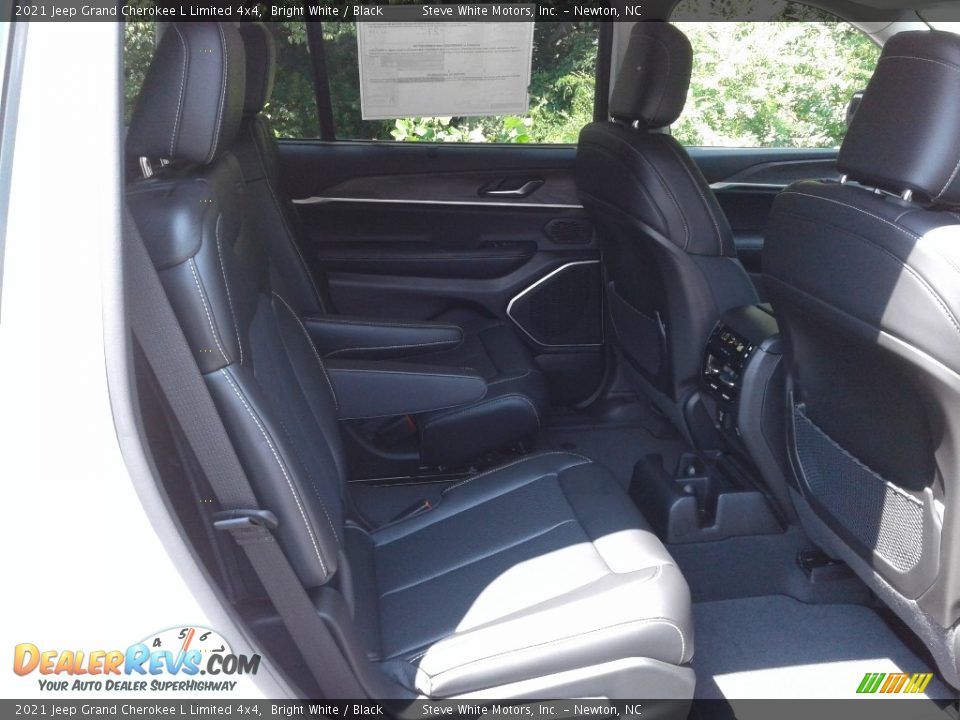 2021 Jeep Grand Cherokee L Limited 4x4 Bright White / Black Photo #18