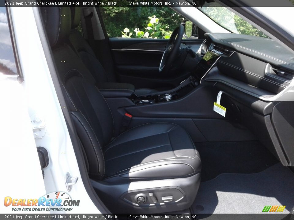 2021 Jeep Grand Cherokee L Limited 4x4 Bright White / Black Photo #19
