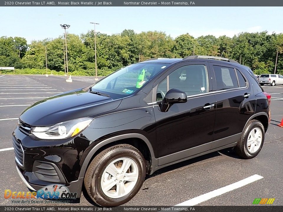 2020 Chevrolet Trax LT AWD Mosaic Black Metallic / Jet Black Photo #1