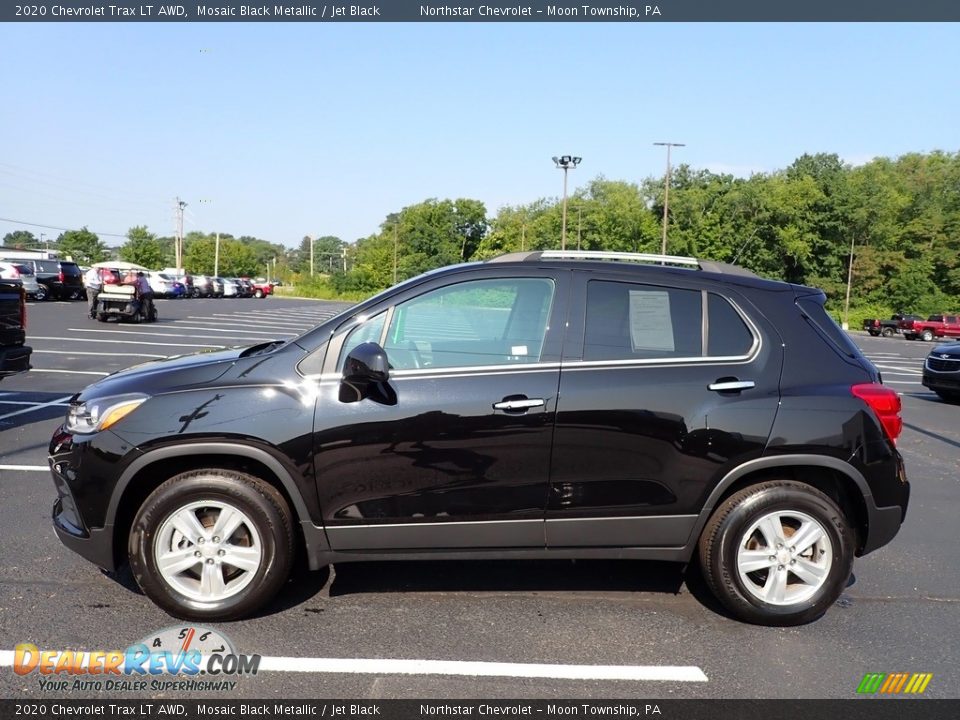 2020 Chevrolet Trax LT AWD Mosaic Black Metallic / Jet Black Photo #2