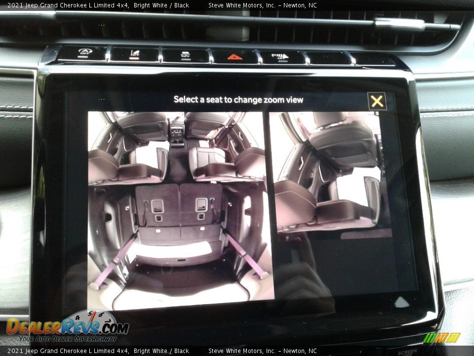 2021 Jeep Grand Cherokee L Limited 4x4 Bright White / Black Photo #26