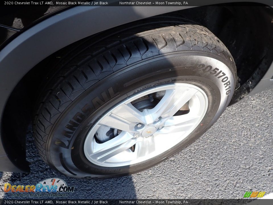 2020 Chevrolet Trax LT AWD Mosaic Black Metallic / Jet Black Photo #10