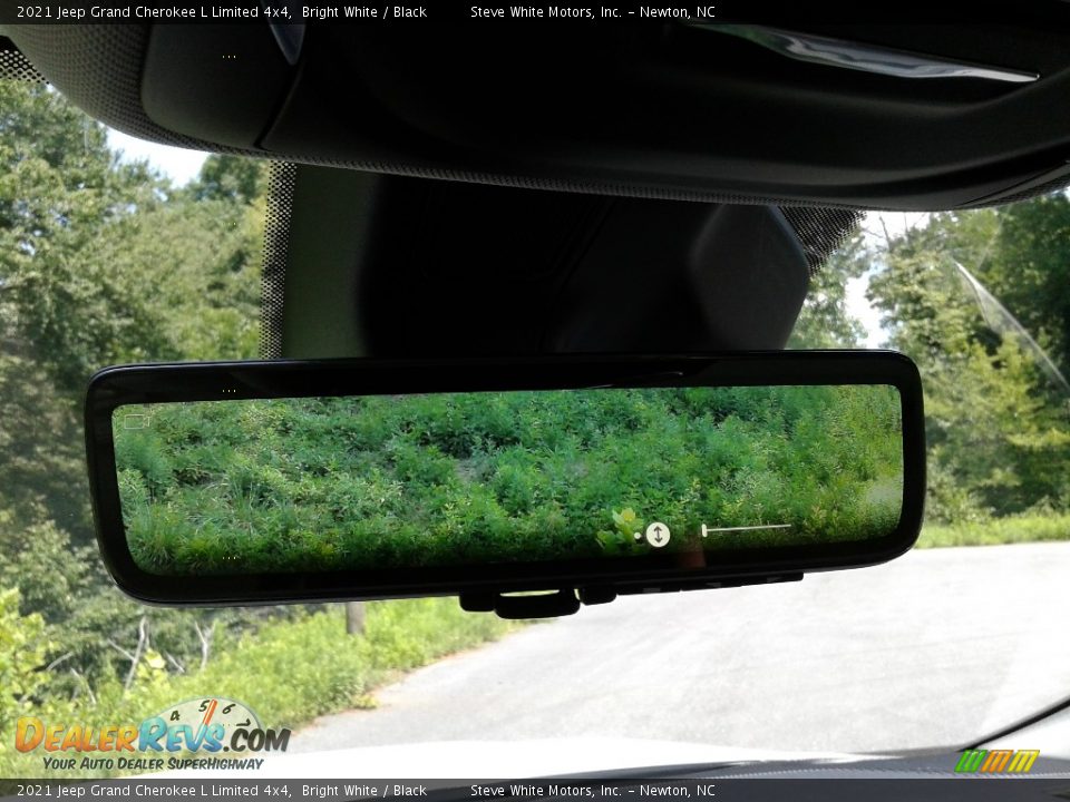 2021 Jeep Grand Cherokee L Limited 4x4 Bright White / Black Photo #31