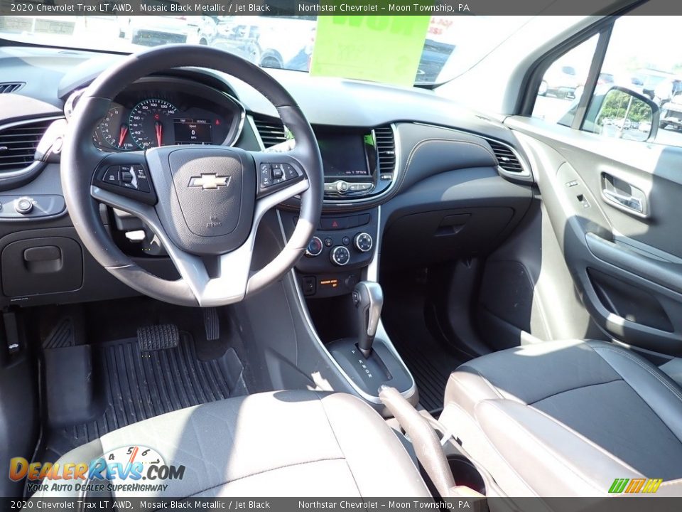 2020 Chevrolet Trax LT AWD Mosaic Black Metallic / Jet Black Photo #13