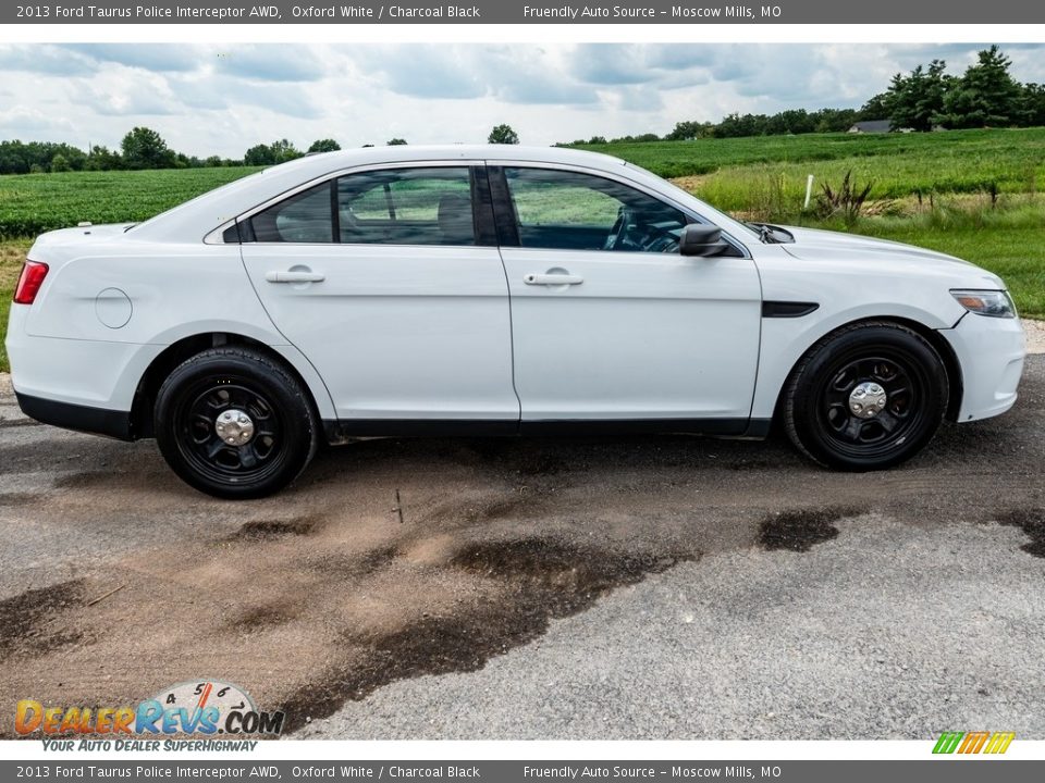 2013 Ford Taurus Police Interceptor AWD Oxford White / Charcoal Black Photo #3
