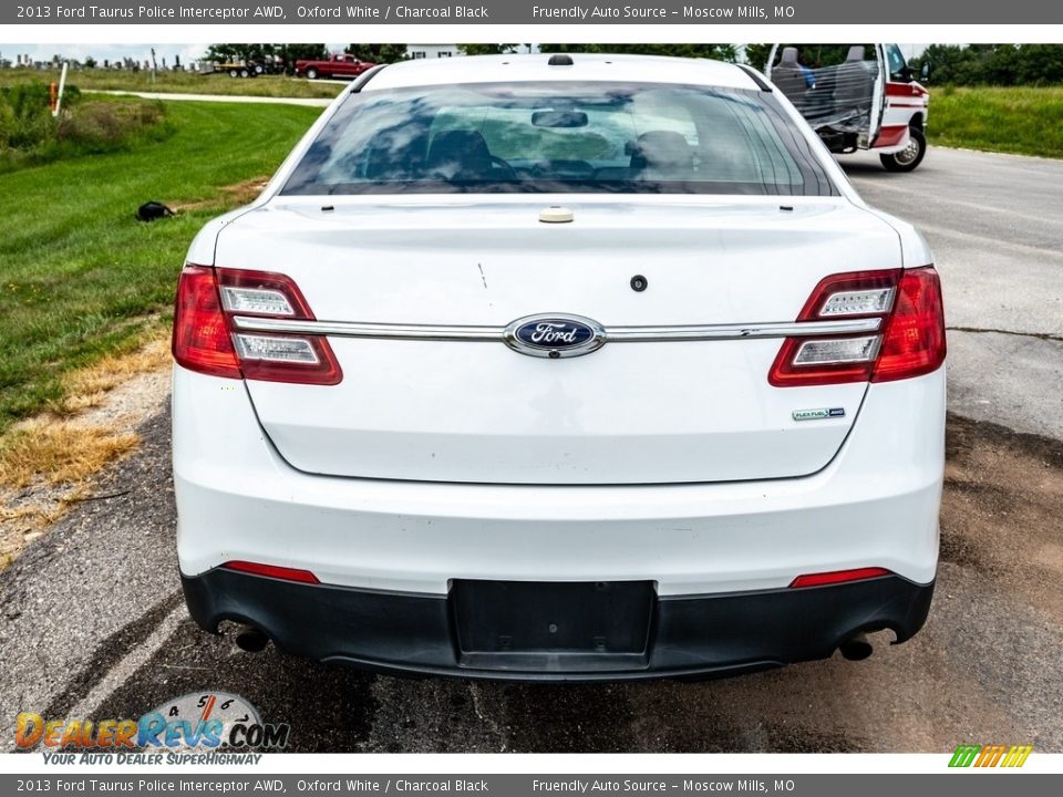 2013 Ford Taurus Police Interceptor AWD Oxford White / Charcoal Black Photo #5