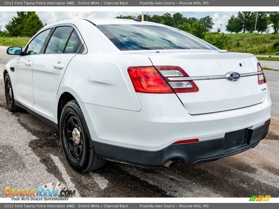 2013 Ford Taurus Police Interceptor AWD Oxford White / Charcoal Black Photo #6