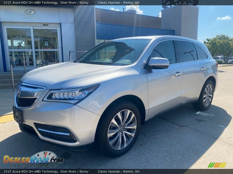 2015 Acura MDX SH-AWD Technology Silver Moon / Ebony Photo #1