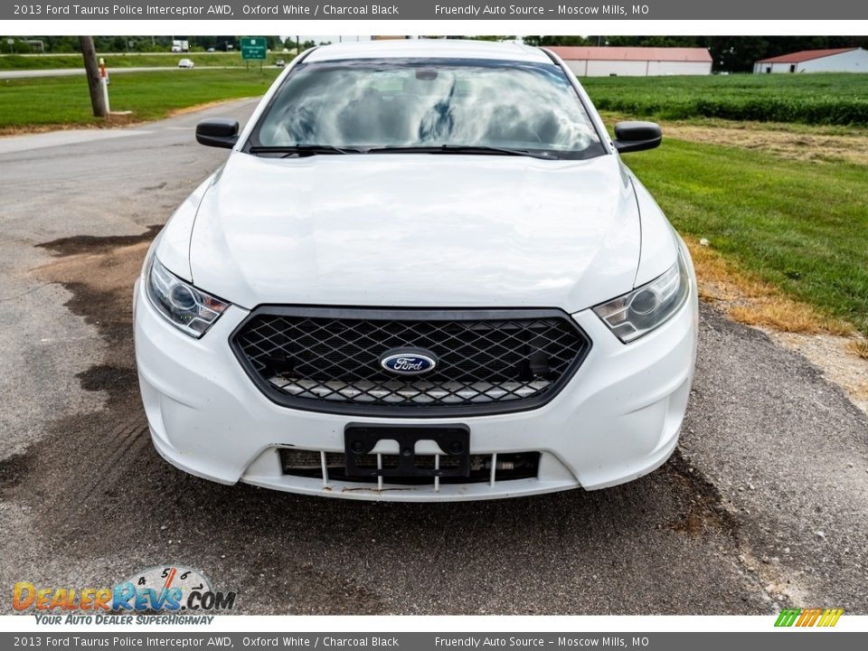 2013 Ford Taurus Police Interceptor AWD Oxford White / Charcoal Black Photo #9