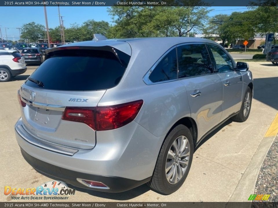 2015 Acura MDX SH-AWD Technology Silver Moon / Ebony Photo #2