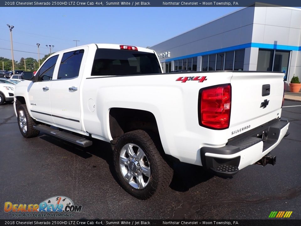 2018 Chevrolet Silverado 2500HD LTZ Crew Cab 4x4 Summit White / Jet Black Photo #4