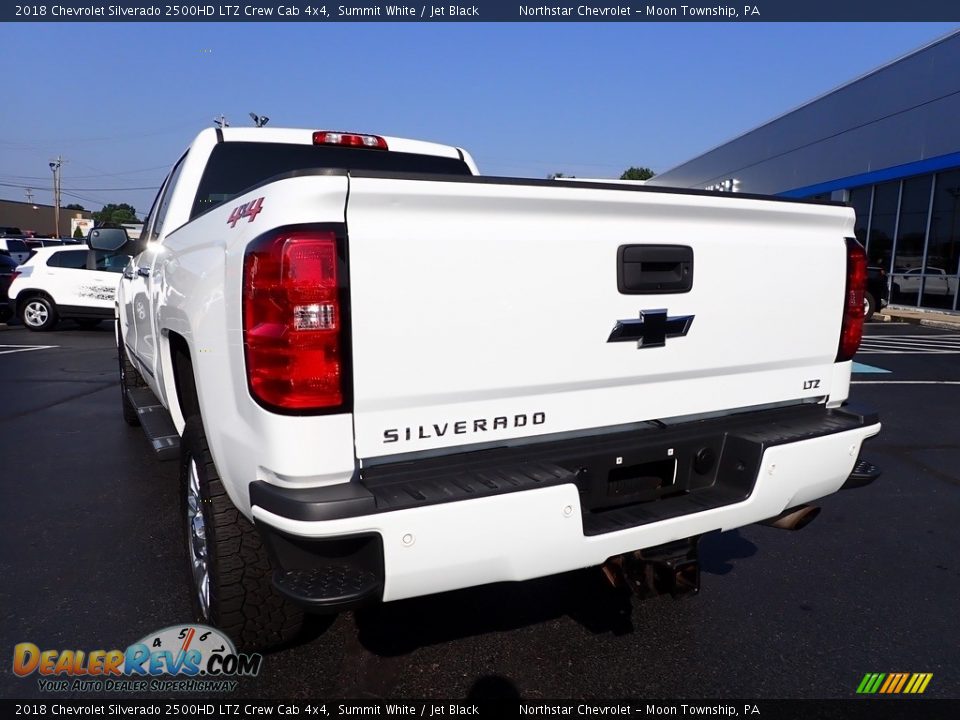 2018 Chevrolet Silverado 2500HD LTZ Crew Cab 4x4 Summit White / Jet Black Photo #5