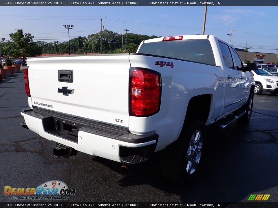 2018 Chevrolet Silverado 2500HD LTZ Crew Cab 4x4 Summit White / Jet Black Photo #7