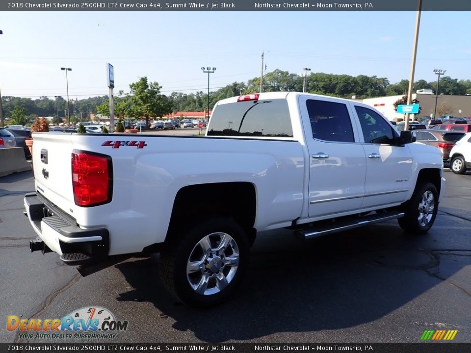 2018 Chevrolet Silverado 2500HD LTZ Crew Cab 4x4 Summit White / Jet Black Photo #8