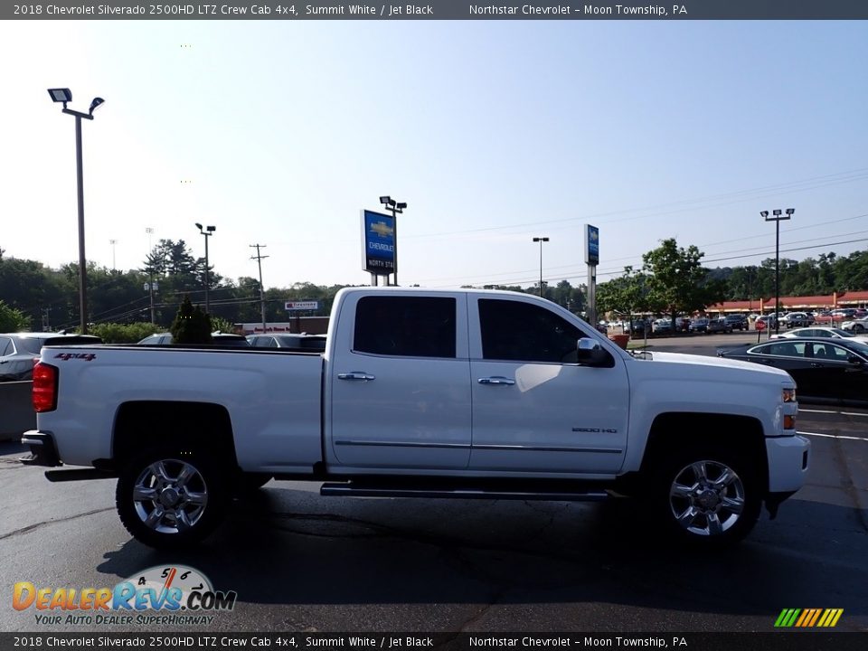 2018 Chevrolet Silverado 2500HD LTZ Crew Cab 4x4 Summit White / Jet Black Photo #9