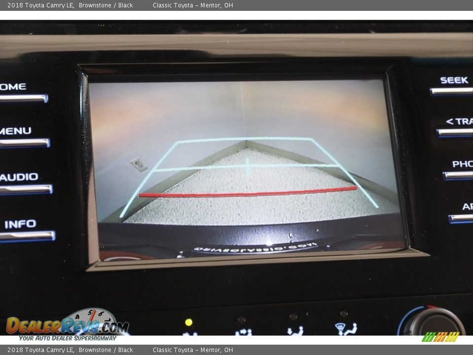 2018 Toyota Camry LE Brownstone / Black Photo #11