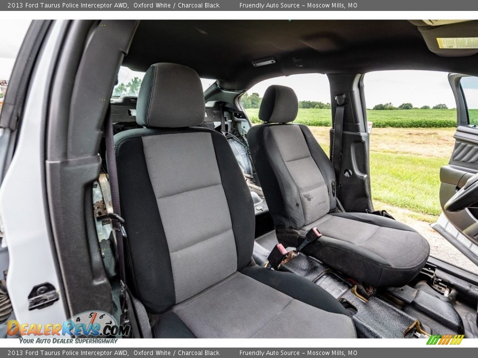 2013 Ford Taurus Police Interceptor AWD Oxford White / Charcoal Black Photo #28