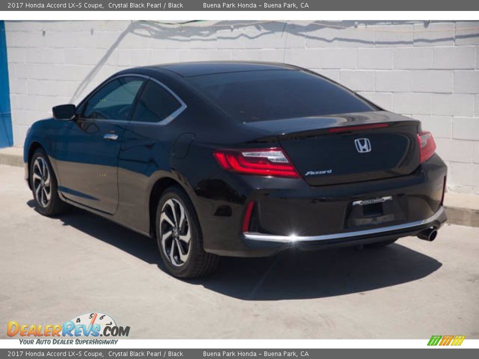 2017 Honda Accord LX-S Coupe Crystal Black Pearl / Black Photo #2