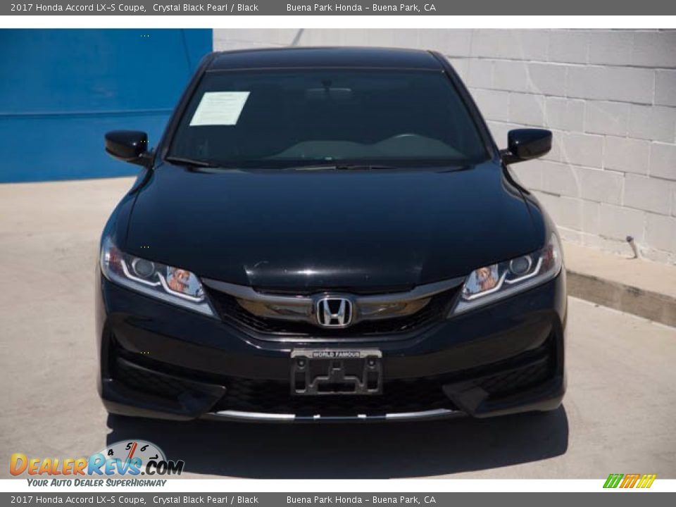 2017 Honda Accord LX-S Coupe Crystal Black Pearl / Black Photo #6