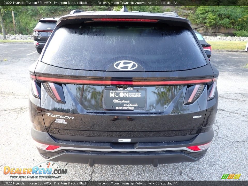 2022 Hyundai Tucson SEL AWD Phantom Black / Black Photo #3