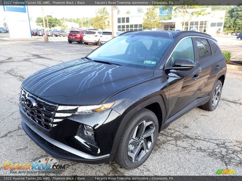 2022 Hyundai Tucson SEL AWD Phantom Black / Black Photo #7