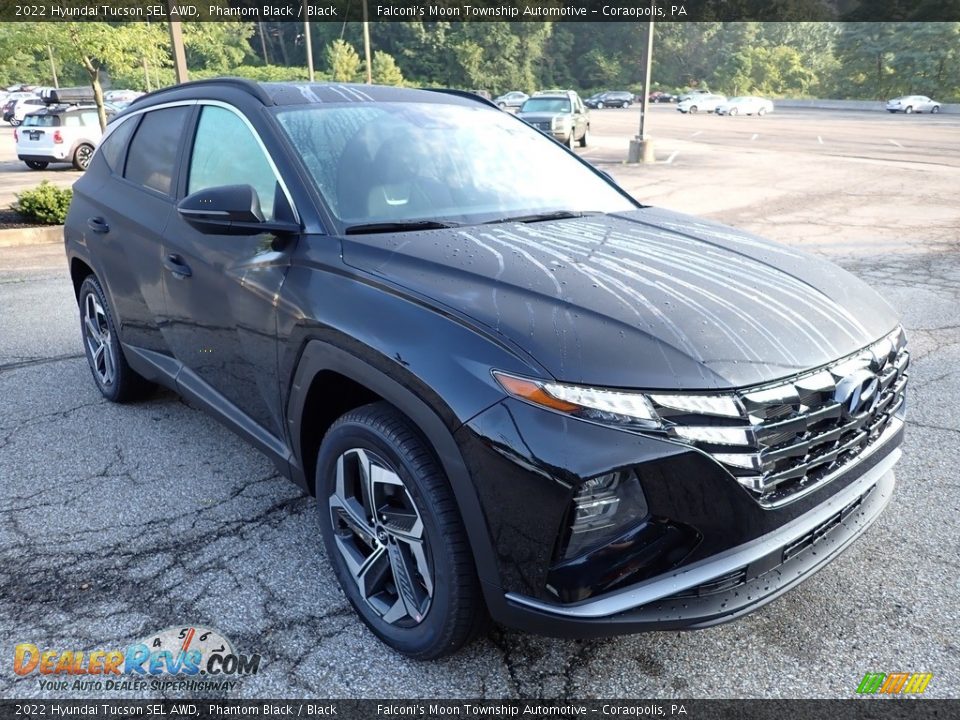 2022 Hyundai Tucson SEL AWD Phantom Black / Black Photo #9