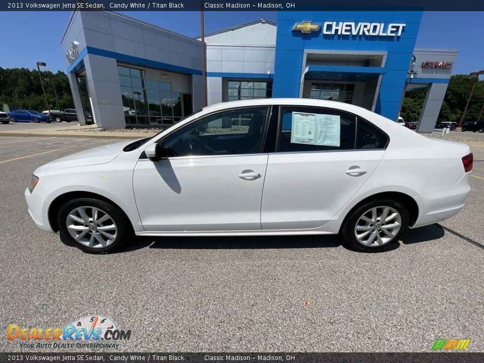 2013 Volkswagen Jetta SE Sedan Candy White / Titan Black Photo #2