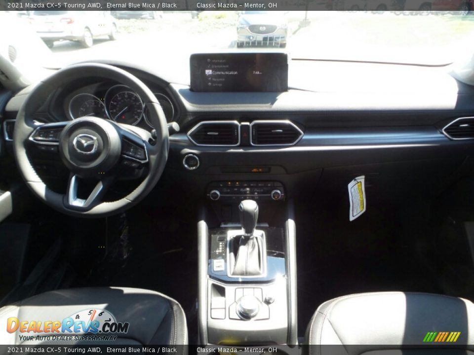 2021 Mazda CX-5 Touring AWD Eternal Blue Mica / Black Photo #3