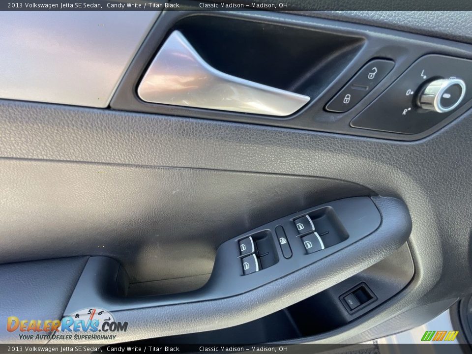 2013 Volkswagen Jetta SE Sedan Candy White / Titan Black Photo #8