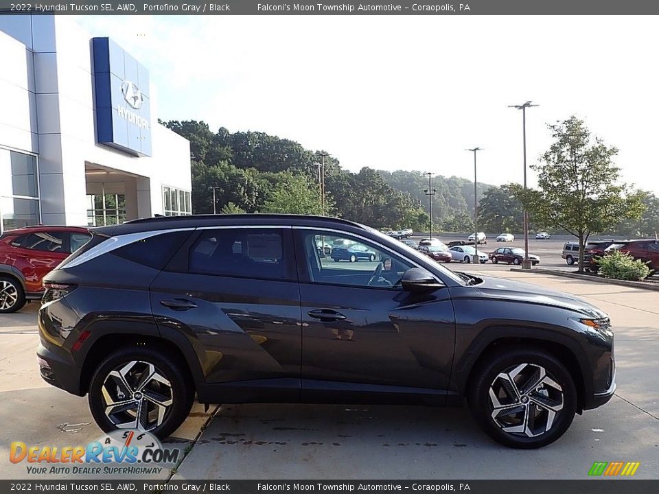 2022 Hyundai Tucson SEL AWD Portofino Gray / Black Photo #1