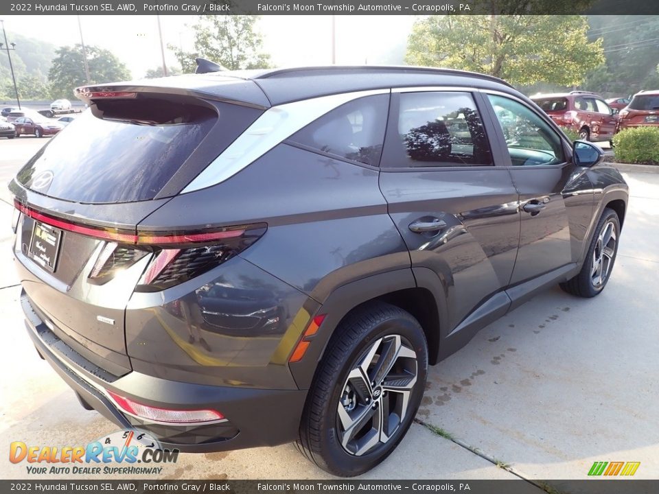 2022 Hyundai Tucson SEL AWD Portofino Gray / Black Photo #2