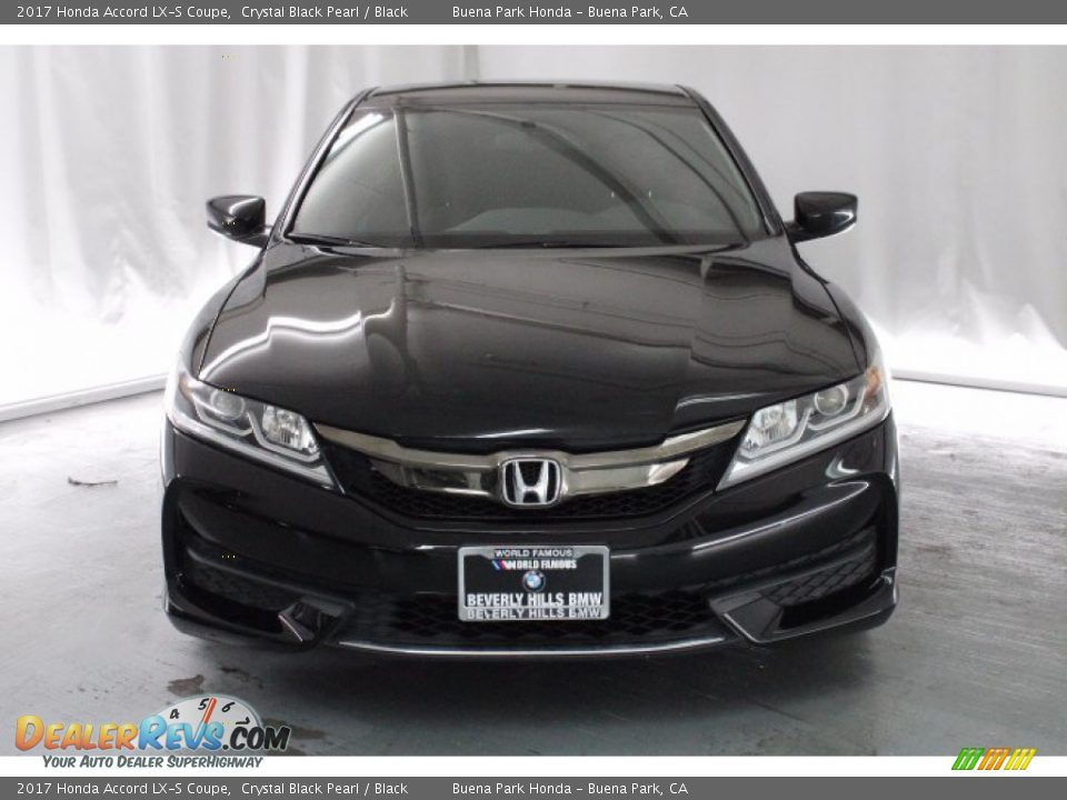 2017 Honda Accord LX-S Coupe Crystal Black Pearl / Black Photo #32