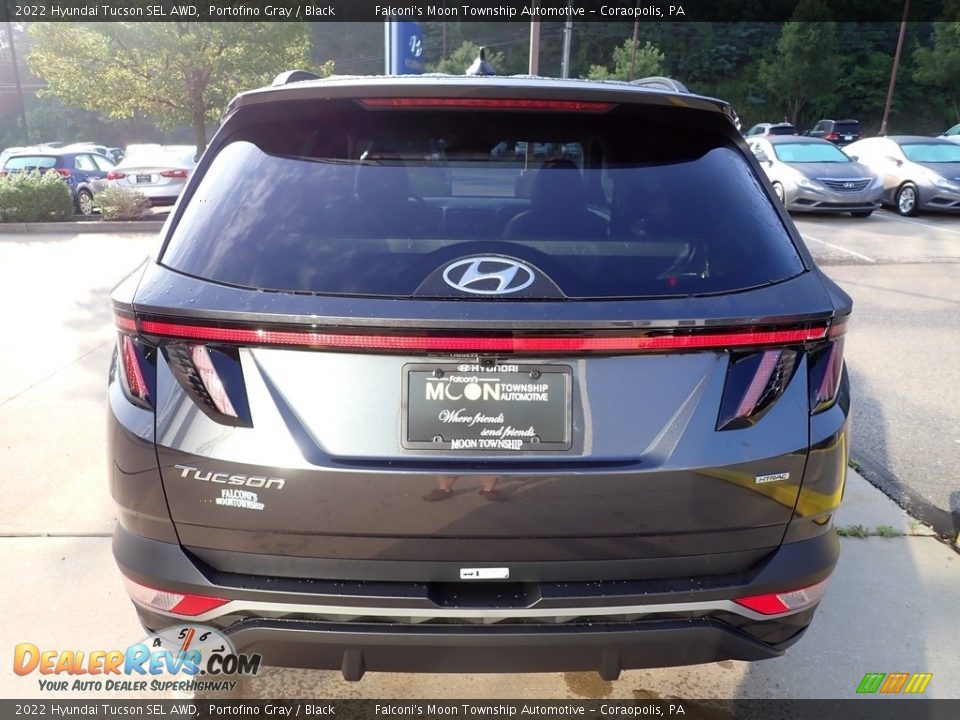 2022 Hyundai Tucson SEL AWD Portofino Gray / Black Photo #3