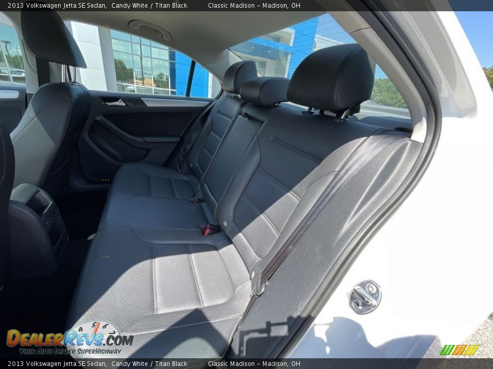 2013 Volkswagen Jetta SE Sedan Candy White / Titan Black Photo #14