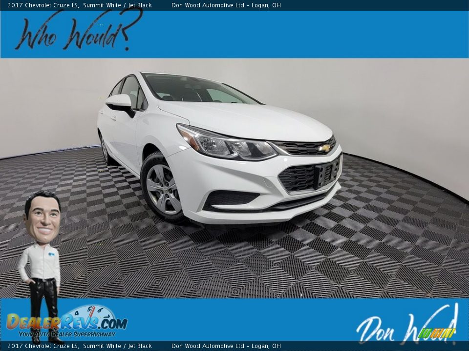 2017 Chevrolet Cruze LS Summit White / Jet Black Photo #1