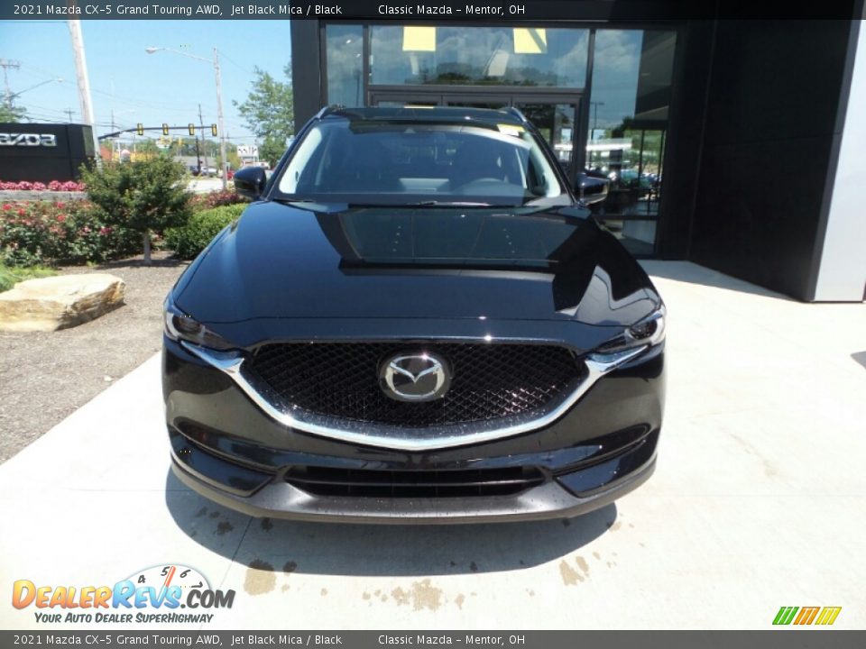 2021 Mazda CX-5 Grand Touring AWD Jet Black Mica / Black Photo #2