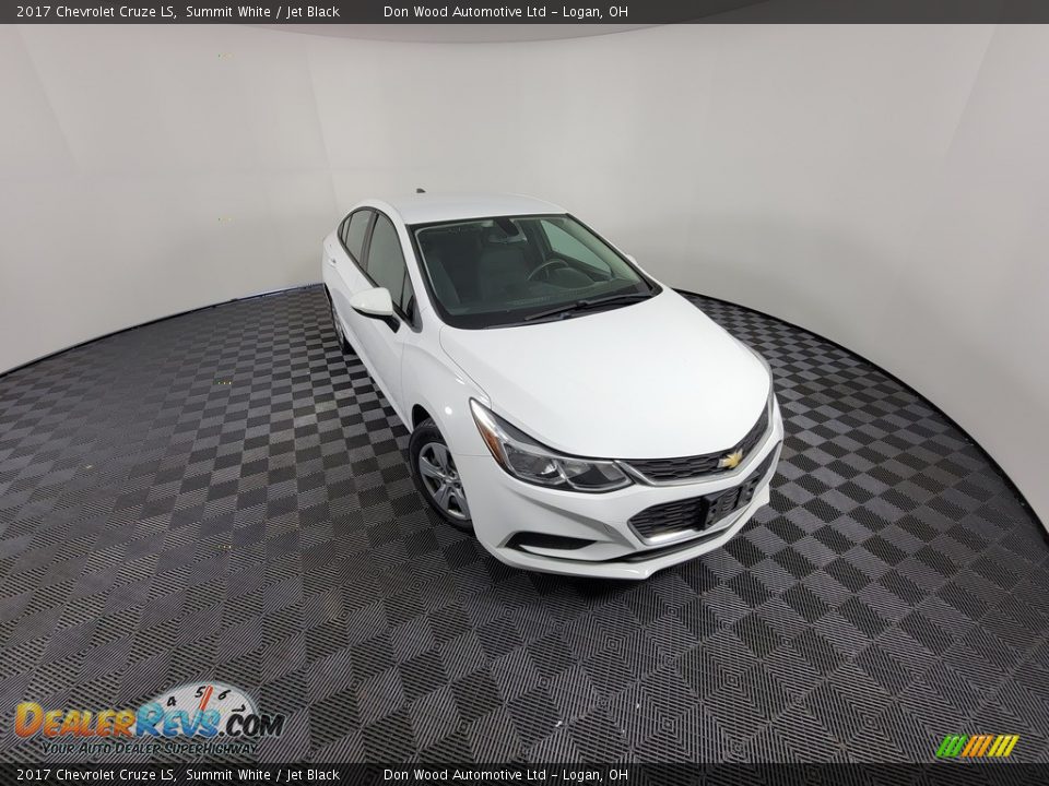 2017 Chevrolet Cruze LS Summit White / Jet Black Photo #3