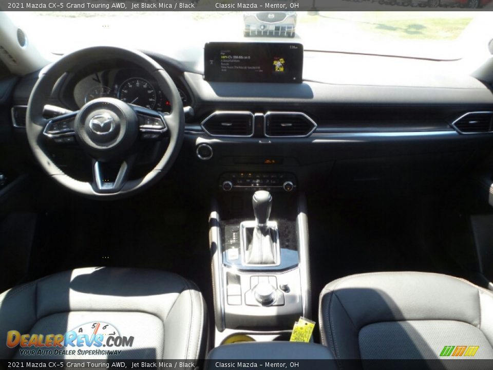 2021 Mazda CX-5 Grand Touring AWD Jet Black Mica / Black Photo #3