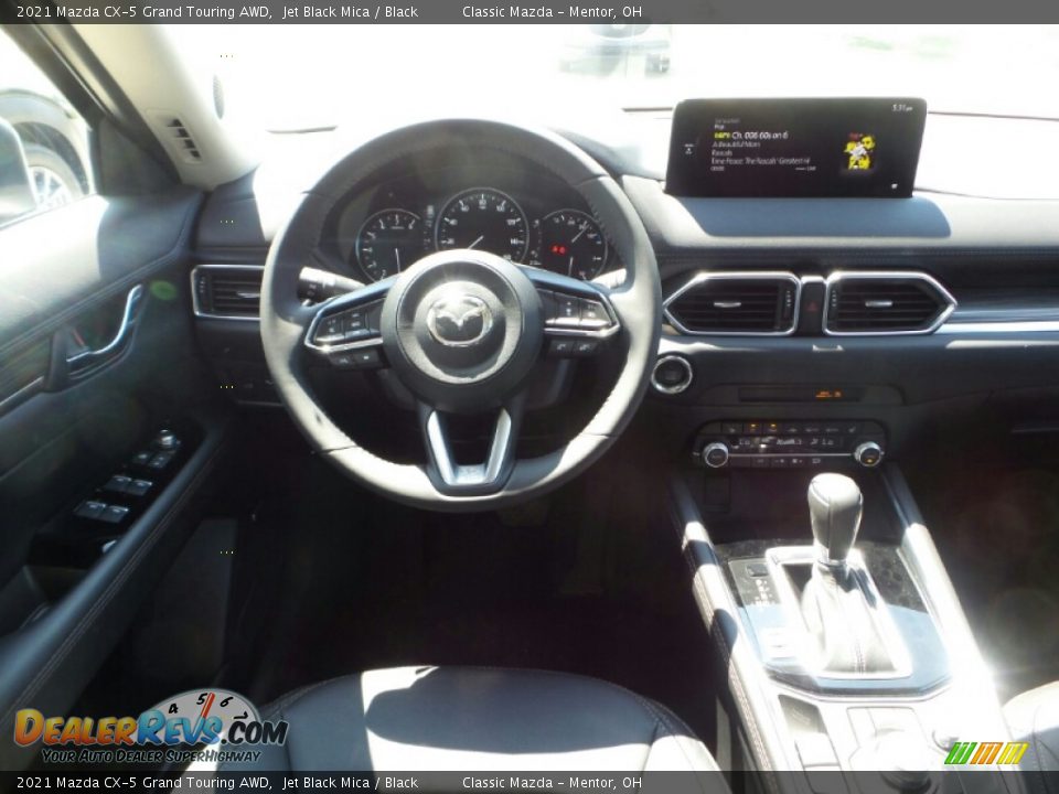 2021 Mazda CX-5 Grand Touring AWD Jet Black Mica / Black Photo #4