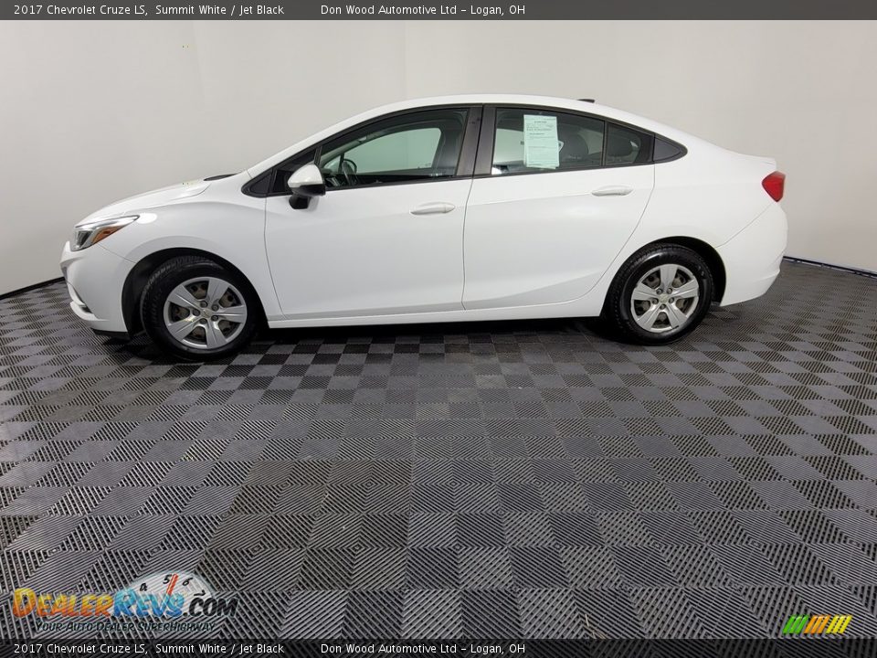 2017 Chevrolet Cruze LS Summit White / Jet Black Photo #6