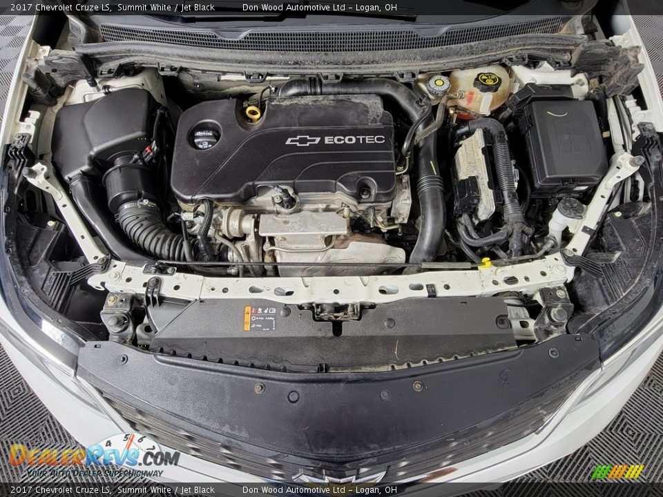 2017 Chevrolet Cruze LS Summit White / Jet Black Photo #12