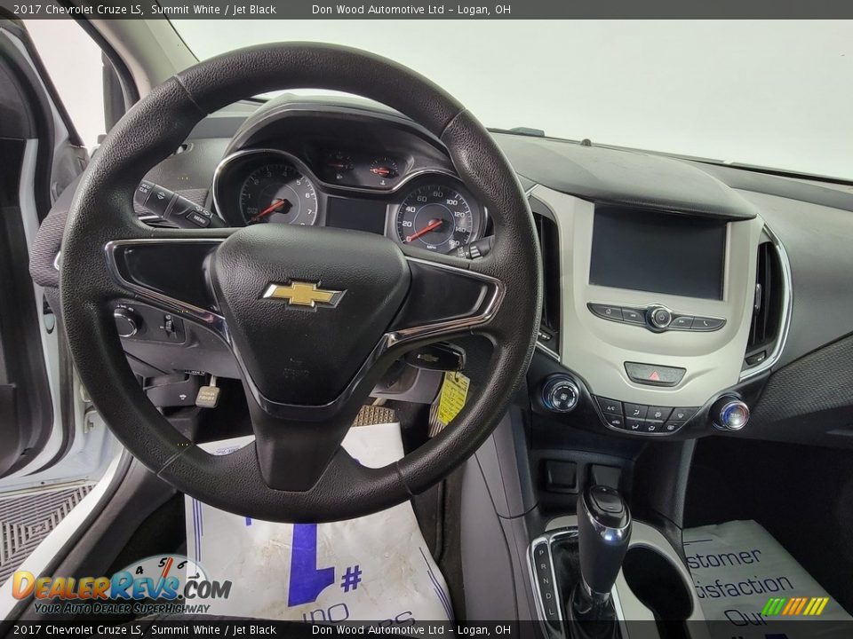 2017 Chevrolet Cruze LS Summit White / Jet Black Photo #17